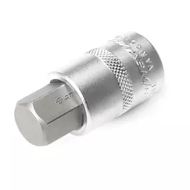 Головка со вставкой шестигранник 14мм L-55мм 1/2" (ДелоТехники) 625014