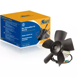 Электродвигатель отопителя ВАЗ 2101 с крыльчаткой на подшипниках (KRAFT) КТ 104501 в уп.