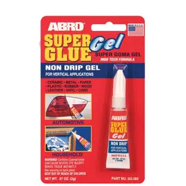 Клей ABRO "Суперклей" гель универсальный 2 г