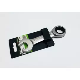 Ключ комбинированный ДелоТехники трещоточный короткий 19мм