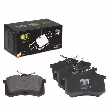 Колодка тормозная AUDI A4 (04-) диск. задняя (TRIALLI)