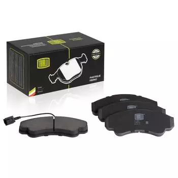 Колодка тормозная FIAT Ducato (02-) диск. передняя 230-244 т/с Brembo 164х69 (TRIALLI)