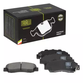 Колодка тормозная HONDA CR-V I (95-) диск. передняя (TRIALLI)
