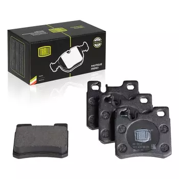 Колодка тормозная MERCEDES E-class (W210) (95-) диск. задняя (TRIALLI)