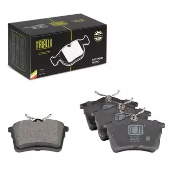 Колодка тормозная PEUGEOT 308 (07-)/Partner (08-)/CITROEN Berlingo (08-) диск. задняя (TRIALLI)