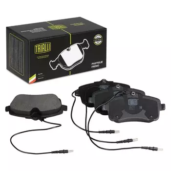 Колодка тормозная PEUGEOT 407 (04-)/CITROEN C5 (08-) диск. передняя (TRIALLI)