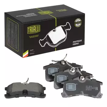 Колодка тормозная TOYOTA Avensis (97-) диск. задняя (TRIALLI)
