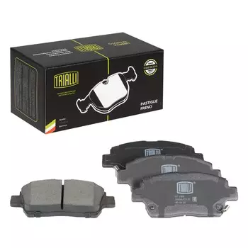 Колодка тормозная TOYOTA Yaris (99-) т/с Akebono диск. передняя (TRIALLI)