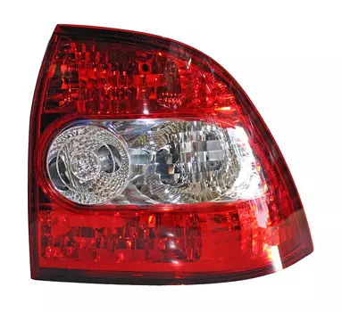 Корпус заднего фонаря ВАЗ-2170,2172 правого красно-бесцветный (Автосвет)