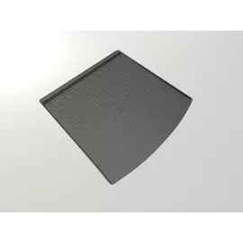 Коврик багажника Seintex SKODA Kodiaq 5 seats 2017-н.в. полимерный черный