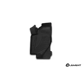 Коврик салона 3D передний левый Element LADA Kalina, 2004, полиуретан черный 1 шт.
