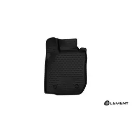 Коврик салона 3D передний левый Element RENAULT Duster 2WD, 2011-2015, полиуретан черный 1 шт.