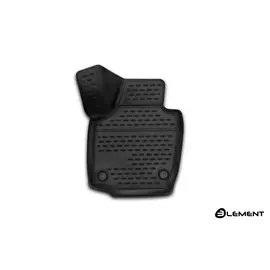 Коврик салона 3D передний левый Element SKODA Rapid, 2013, полиуретан черный 1 шт.