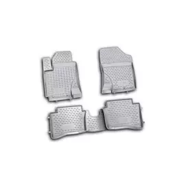 Коврики 3D в салон Element для HYUNDAI i20 2009 > полиуретан черные 4 шт.