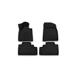 Коврики 3D в салон Element для LEXUS RX 2015 > полиуретан черные 4 шт.