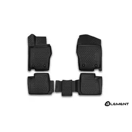Коврики салона 3D Element HAVAL H8, 2015, кросс., полиуретан черные 4 шт.