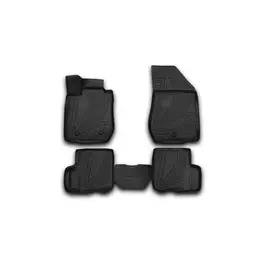 Коврики салона 3D Element LADA Largus 2012> полиуретановые черные 4 шт.
