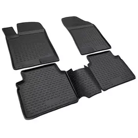 Коврики салона 3D Element MAZDA CX 9 2007-2012 полиуретановые черные 6 шт.