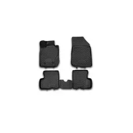 Коврики салона 3D Element RENAULT Duster 4WD 2011-2015 полиуретановые черные 4 шт.