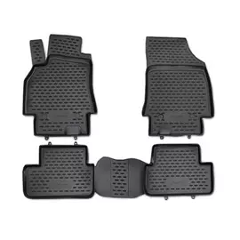 Коврики салона 3D Element RENAULT Fluence 2010> полиуретановые черные 4 шт.