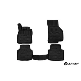 Коврики салона 3D Element SKODA Superb, 2015, полиуретан черные 4 шт.