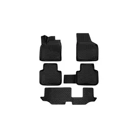 Коврики салона 3D Element VOLKSWAGEN Teramont/Atlas, 2017, кросс., полиуретан черные 5 шт.