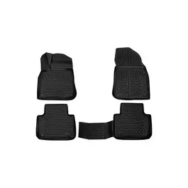 Коврики салона 3D Element VOLKSWAGEN Touareg, 2018, внед., полиуретан черные 4 шт.