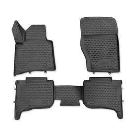 Коврики салона 3D Element VW Touareg 2010-2015 полиуретановые черные 4 шт.