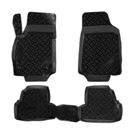 Коврики салона Airline Opel Mokka (12-) высокий борт полимер черные 4 шт