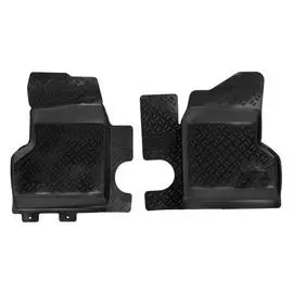 Коврики салона Airline передние ГАЗель 2705 3302 Бизнес (95-) высокий борт полимер черные 2 шт