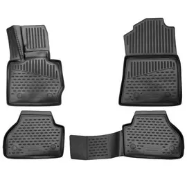 Коврики салона AUDI A5 03/2016 4WD полиуретановые черные 4шт