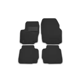 Коврики салона Autofamily CADILLAC BLS текстильные черные 4 шт.