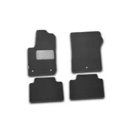Коврики салона Autofamily HYUNDAI Sonata V текстильные черные 4 шт.