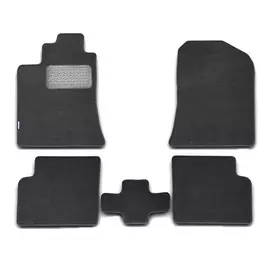 Коврики салона Autofamily LIFAN Solano текстильные черные 5 шт.