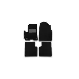 Коврики салона Autofamily LIFAN X60 текстильные черные 5 шт.