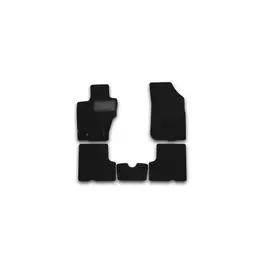 Коврики салона Autofamily RENAULT Duster 4WD 2011-2015 текстильные черные 5 шт.