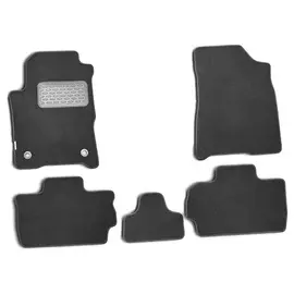 Коврики салона Autofamily SEAT Leon текстильные черные 5 шт.