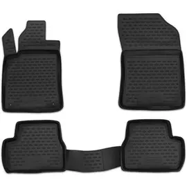 Коврики салона CITROEN DS3 2011 полиуретановые черные 4шт