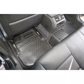 Коврики салона Element 3D BMW 5 полиуретановые черные 4 шт.