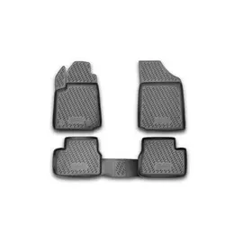 Коврики салона Element CITROEN C3 2002-2009, полиуретан черные 4 шт.