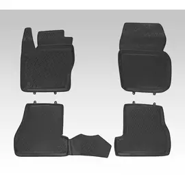 Коврики салона Element Ford Focus III 2011-2015 полиуретановые черные 4 шт.