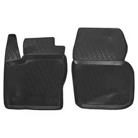 Коврики салона Element FORD Focus III полиуретановые передние черные