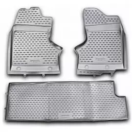 Коврики салона Element ГАЗ 27057 полиуретановые черные 3 шт.