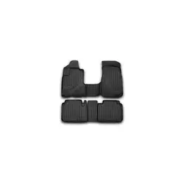 Коврики салона Element HONDA CR-V 2002-2006 полиуретановые черные 4 шт.