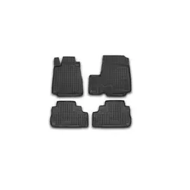Коврики салона Element HONDA CR-V III 2007> полиуретановые черные 4 шт.