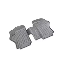 Коврики салона Element HYUNDAI H-1 long полиуретановые черные 2 шт.