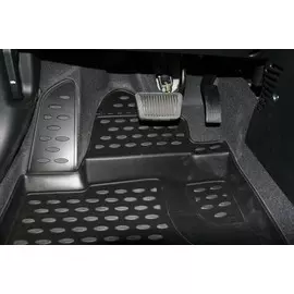 Коврики салона Element KIA Picanto 2011> полиуретановые черные 4 шт.