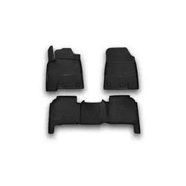 Коврики салона Element LEXUS LX570 полиуретановые черные 3 шт.