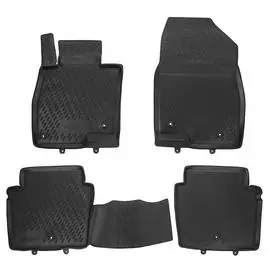 Коврики салона Element MAZDA 6 2012-2015 полиуретановые черные 4 шт.