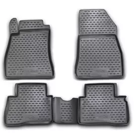 Коврики салона Element NISSAN Juke 2010-2014 полиуретановые черные 4 шт.